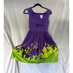 Disney Dress Shop Maleficent and Dragon Dress Sleeveless Purple XS